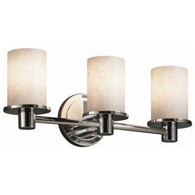 Clouds Rondo Bath Bar by Justice Design Group - Starlight Lighting USA and Canada
